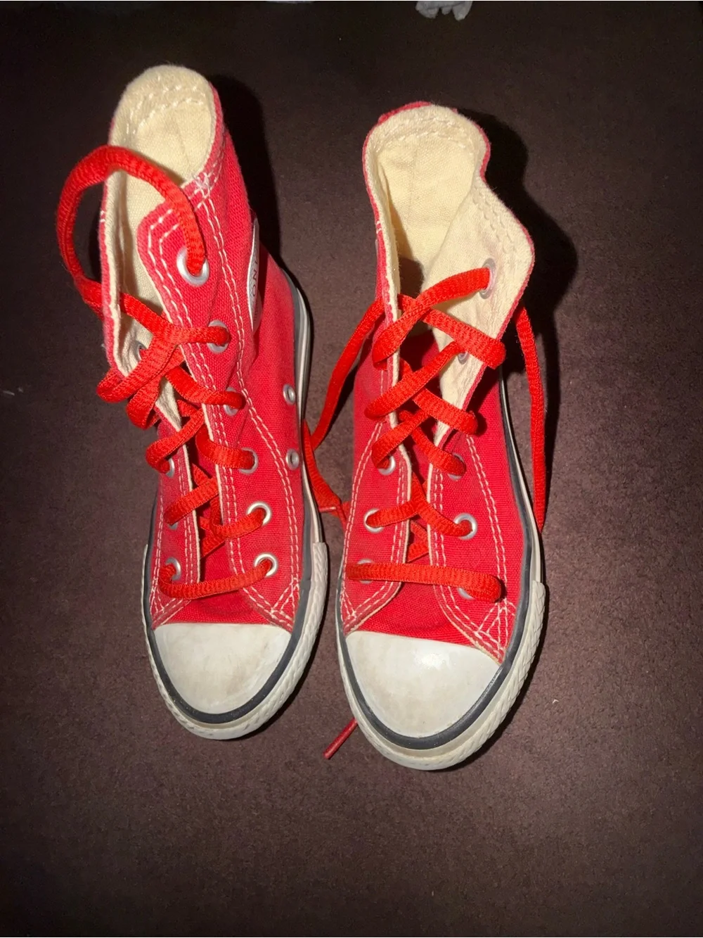 Converse Kids Red Chuck Taylor All Star Low Top Sneakers